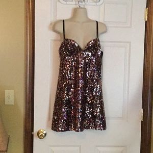 Zara Sequined dress NWT
